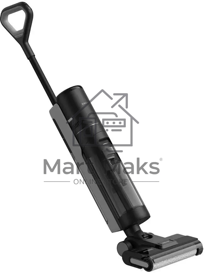 Пылесос вертикальный моющий Dreame Wet and Dry Vacuum H12S черный, питание от аккумулятора, 300 Вт, уборка влажная/сухая, пылесборник 0.7 л, работа от АКБ max 35 мин