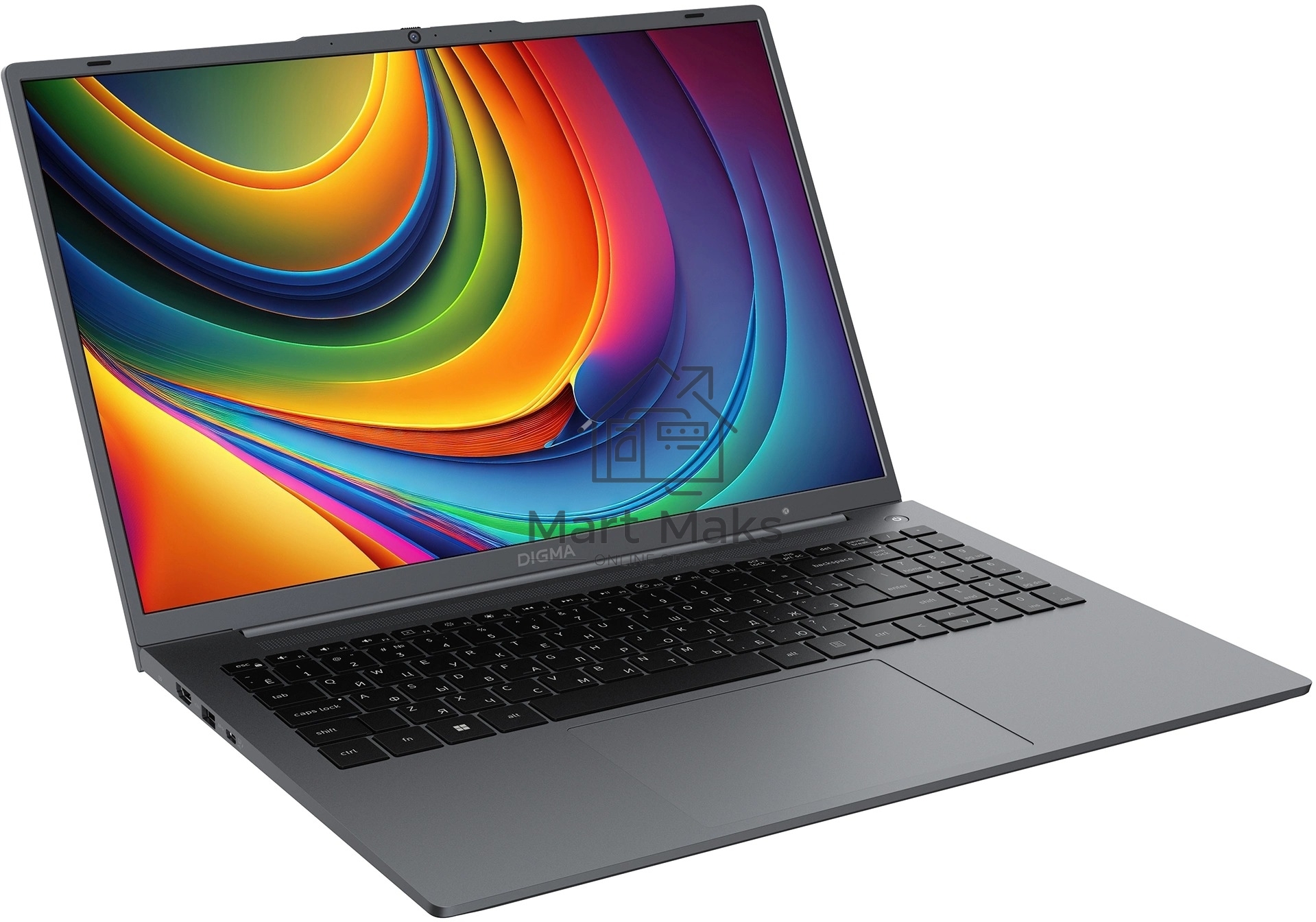 Ноутбук Digma EVE C5805 темно-серый N100 8Gb SSD256Gb Intel UHD Graphics 16