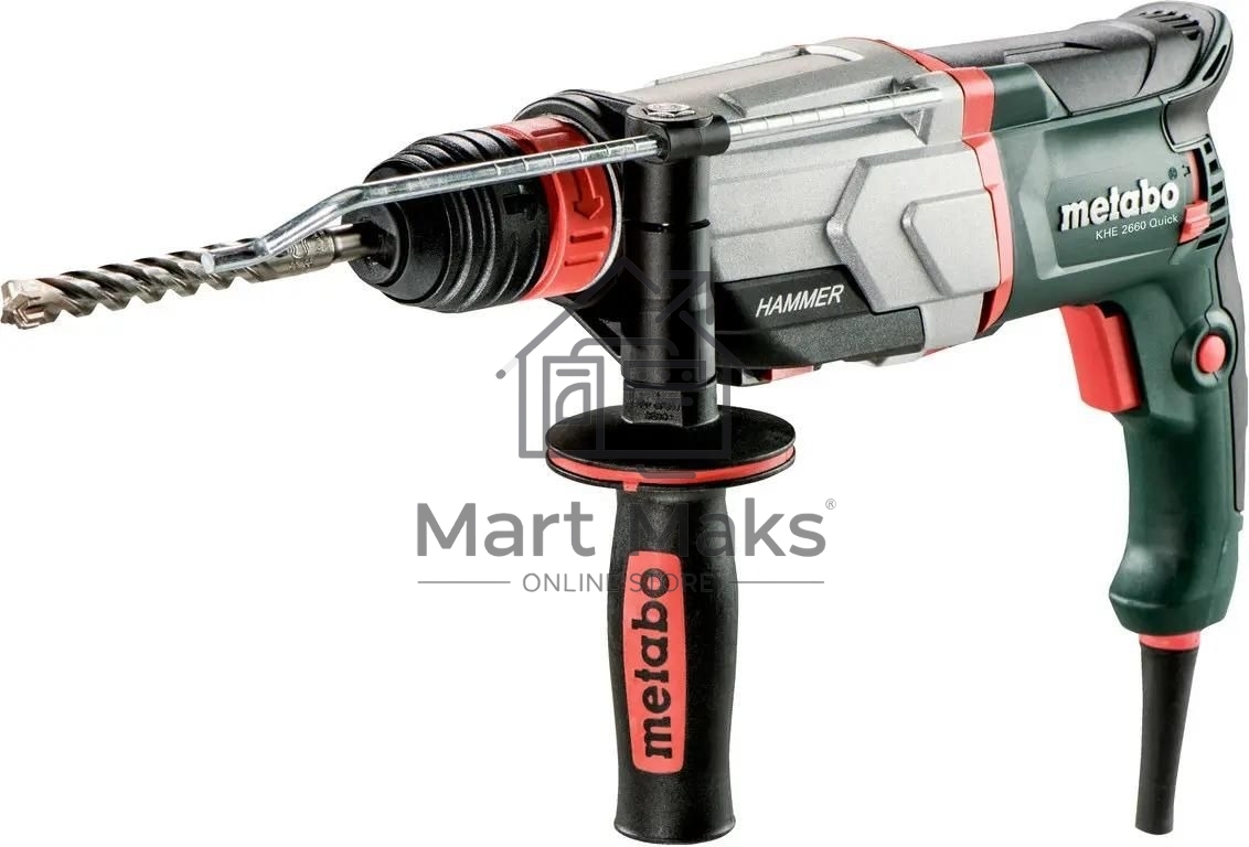Перфоратор Metabo KHE 2660 Quick 600663500 Перфоратор Перф.3х-р,SDS+,850вт,3.0Дж,+БЗП