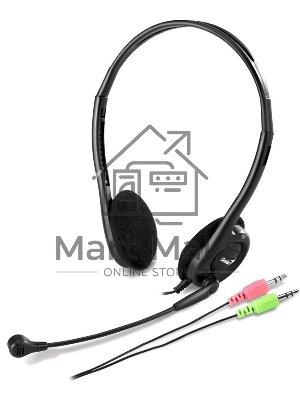 Гарнитура Genius HS-200C черный, проводная