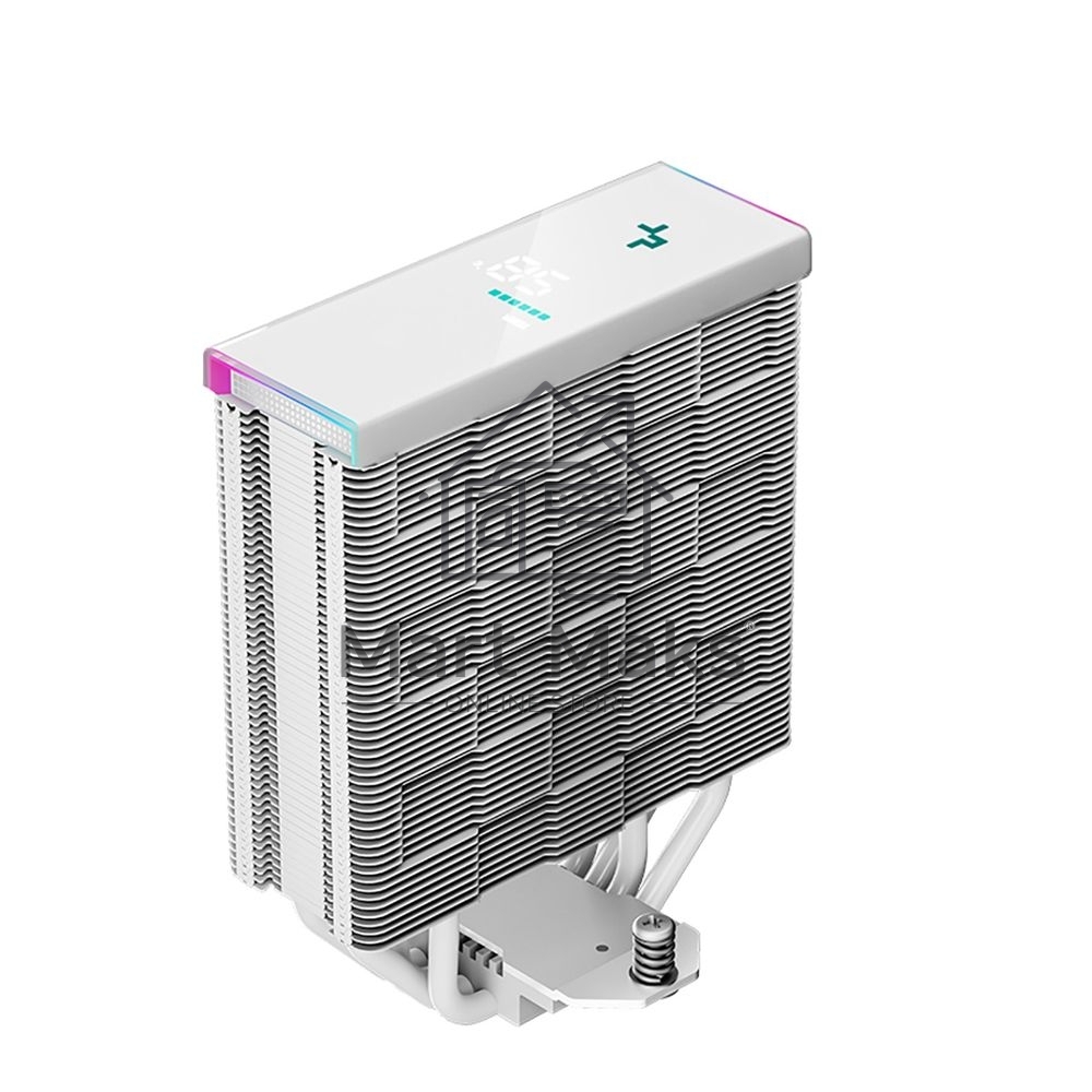 Кулер для процессора DeepCool AK400 DIGITAL белый 120мм алюминий 1850rpm 28db 4-pin 220Вт