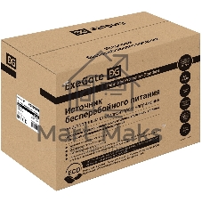 Источник бесперебойного питания ExeGate SpecialPro Smart LLB-2200.LCD.AVR.EURO.RJ 2200VA/1300W, LCD, AVR, 4 евророзетки, RJ45/11, черный