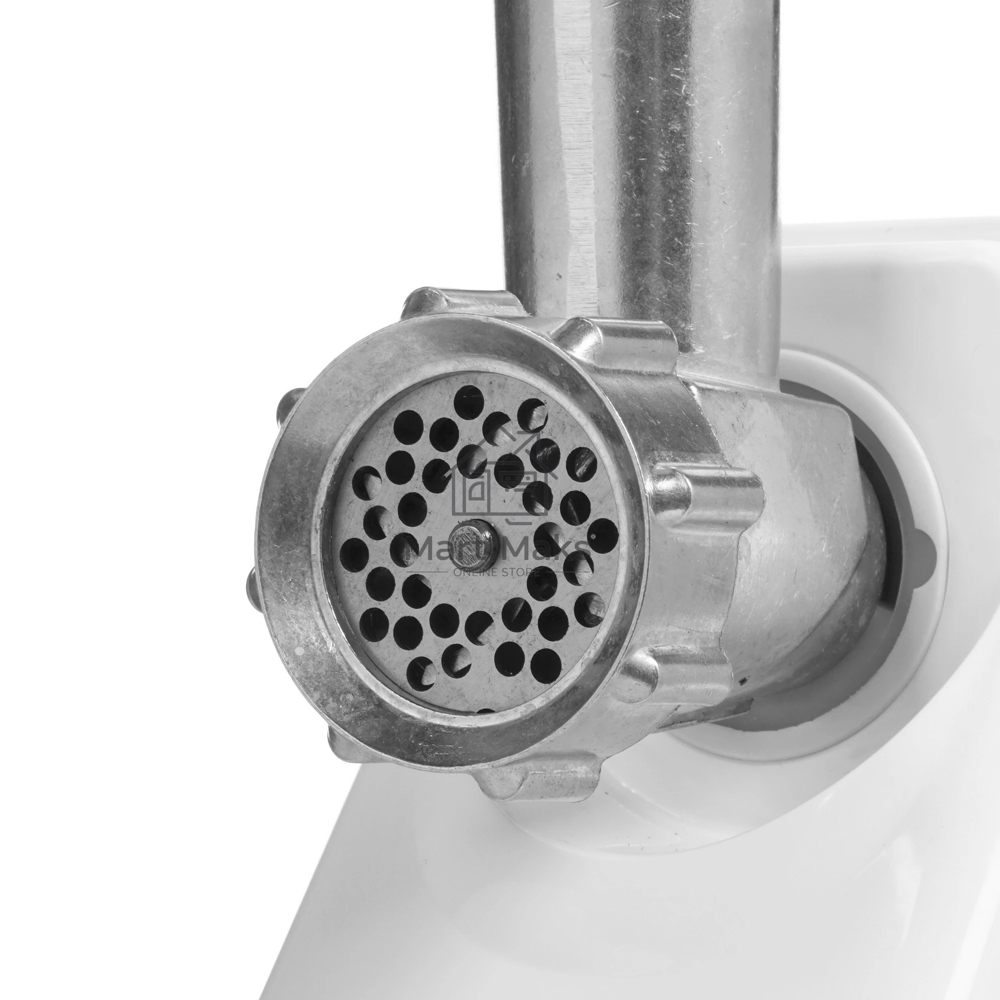 Мясорубка электрическая Ротор Макси ЭМШ 35/300-3 белый, 1500 Вт, 0.6 кг/мин, насадки - 4