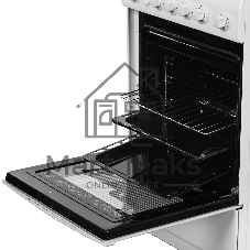 Плита электрическая De Luxe 506004.00Э (кр) белый, конфорок 4 шт, духовка 60 л, 50 см x 85 см x 60 см