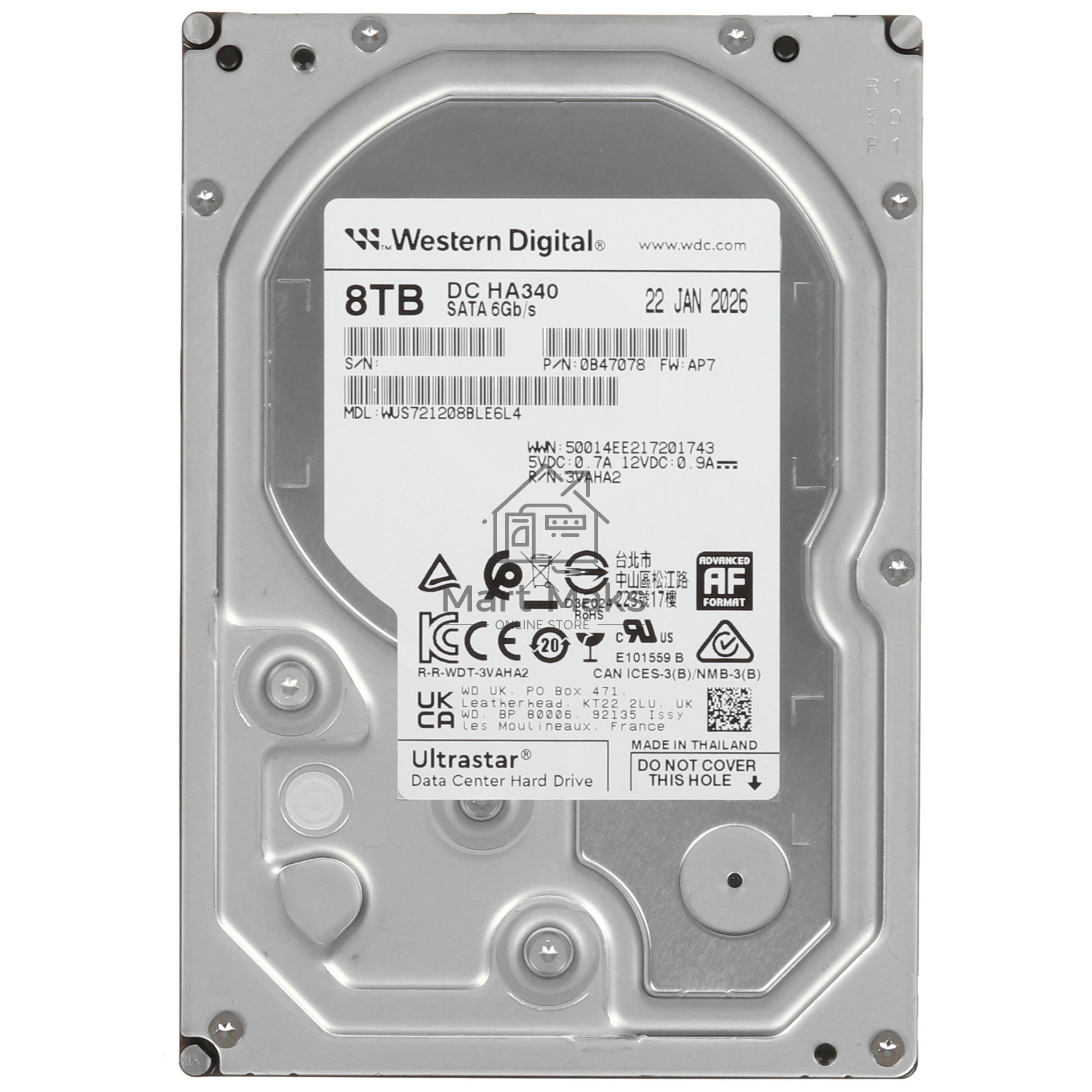 Жесткий диск серверный Western Digital 3.5