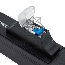 Блок розеток DKC R519iec8cbc14 для 19 шкафов, 8 розеток IEC60320 С13, автомат защиты 1Р'