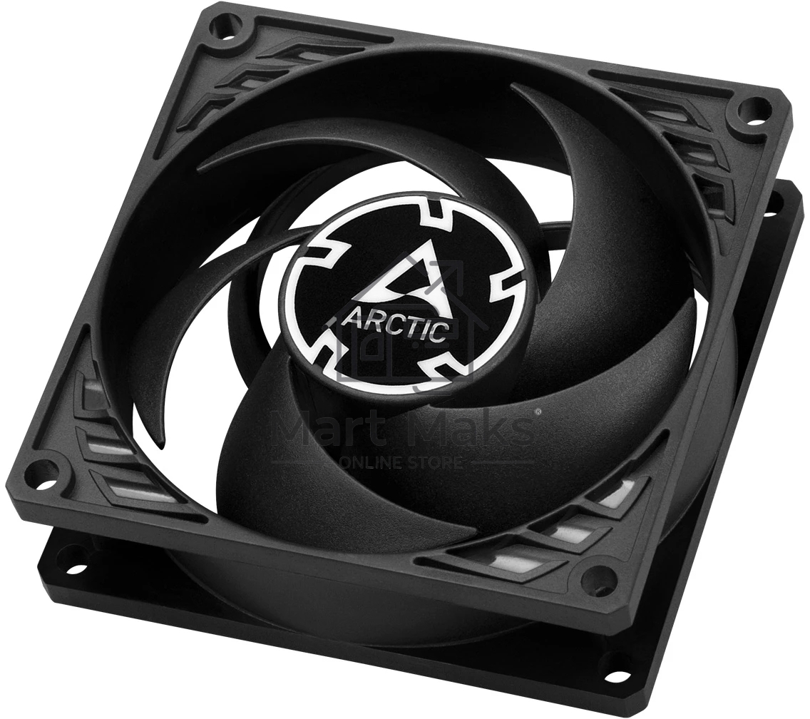 Вентилятор корпусной ARCTIC P8 Silent Black комплект 5 шт (ACFAN00301A) черный 80мм 1600rpm 22.5db 3-pin