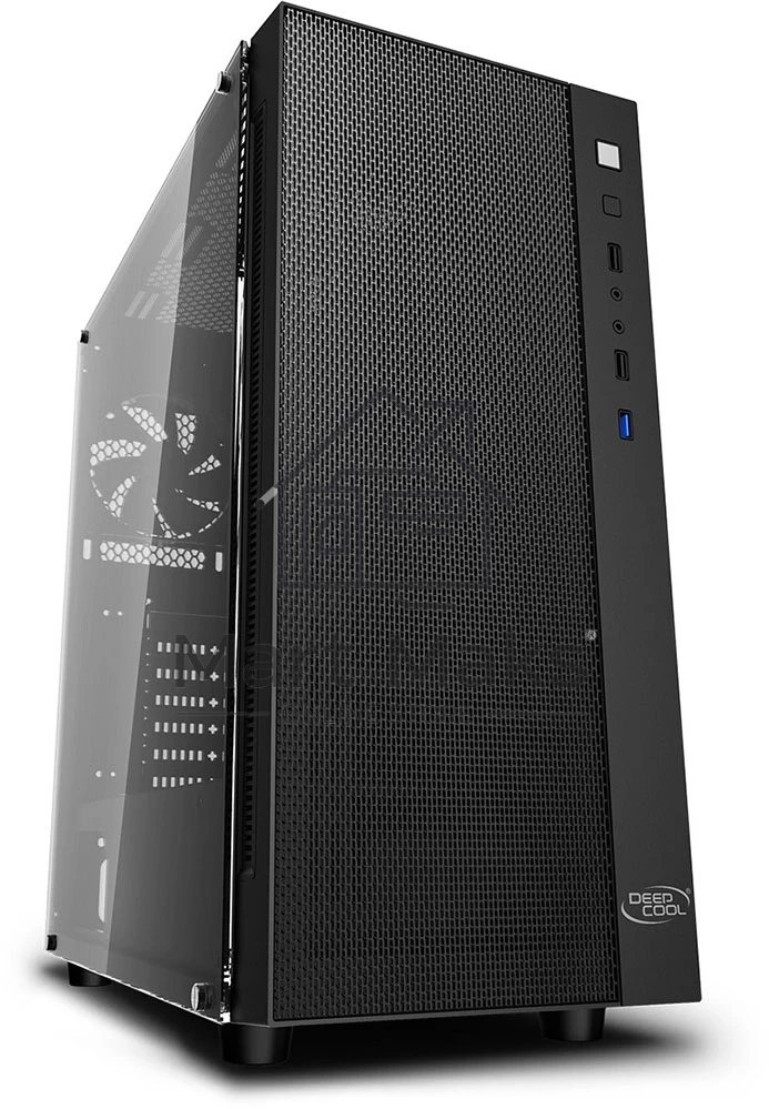 Компьютерный корпус Deepcool MATREXX 55 MESH без БП, большое боковое окно, черный, ATX