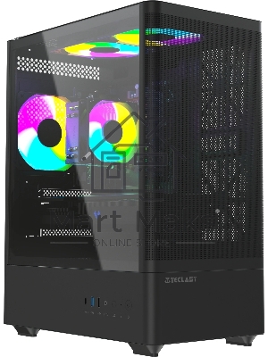 Компьютер Teclast G03 Ryzen 5 9600X (3.9) 32Gb SSD1Tb RTX5070 12Gb Windows 11 Pro GbitEth WiFi BT 750W черный (G03 9600X32G1T5070BKRU)