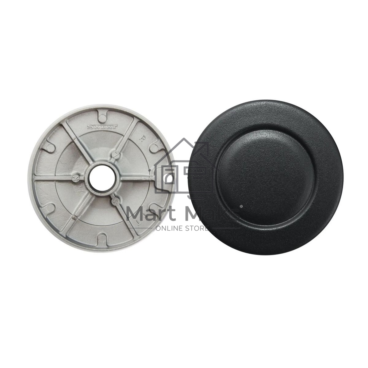 Газовая варочная панель Maunfeld EGHS.32.3ES, 2 конфорки, нержавеющая сталь, серебристый