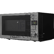 Микроволновая печь Hyundai HYM-D3043 серебристый, 20 л, 700 Вт, переключатели - кнопки, поворотный механизм