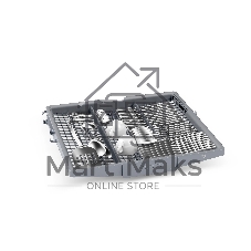 Посудомоечная машина Bosch SMP6EMI86Q, нержавеющая сталь, 60 см, 13 компл., сушка теплообменник, класс A