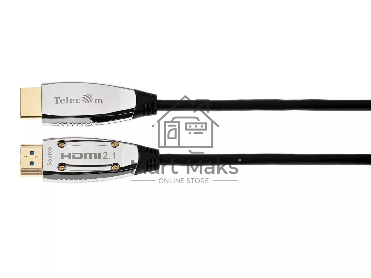 Активный оптический кабель HDMI 19M/M,ver. 2.1, 8K@60 Hz 20m Telecom TCG2120-20M