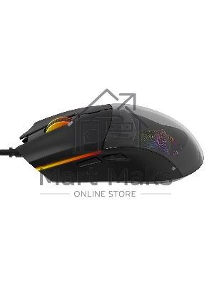 Мышь проводная Oklick 714GM черный, 3200 dpi, USB, кнопки - 7