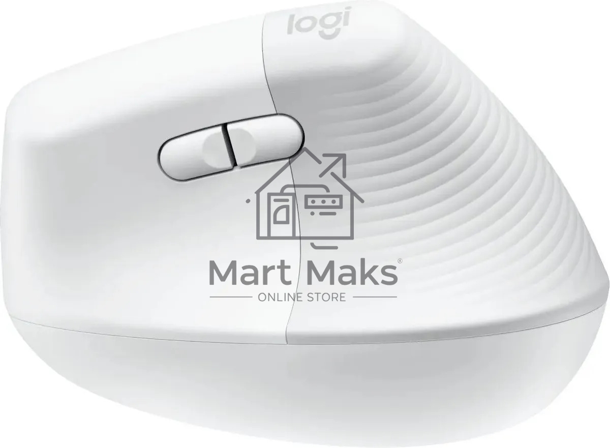 Мышь беспроводная Logitech Lift белый/серый, 4000 dpi, радиоканал, USB, кнопки - 6