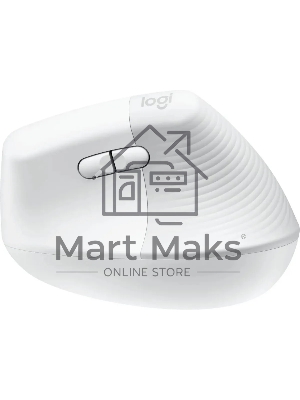 Мышь беспроводная Logitech Lift белый/серый, 4000 dpi, радиоканал, USB, кнопки - 6