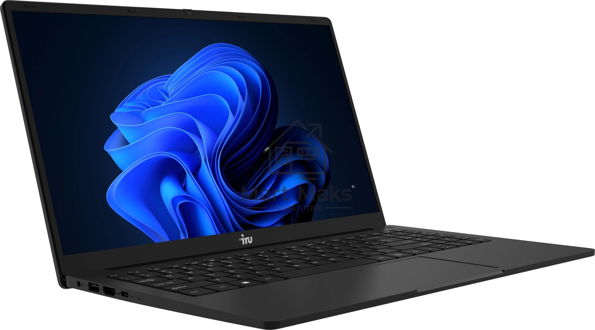Ноутбук IRU Strato 15ALI Core i3 1215U 8Gb SSD256Gb Intel Iris Xe graphics 15.6