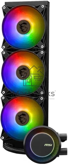 Жидкостная система охлаждения MSI MAG CoreLiquid E360, 3x ARGB Fan, Color Box, LGA1700, AM5