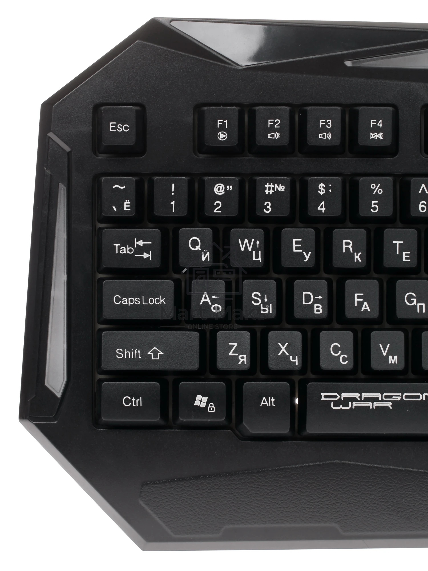 Комплект клавиатура+мышь Qumo Spirit of Wisdom проводной, USB, 2400 DPI, чёрный