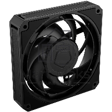 Вентилятор корпусной ID-Cooling AT-120-K, 120 мм, 3000 об/мин, 36.5 дБ, 4-pin PWM, без подсветки