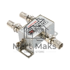 Делитель ТВ Rexant х 2 + 3 шт. F BOX 5-1000 МГц Silver