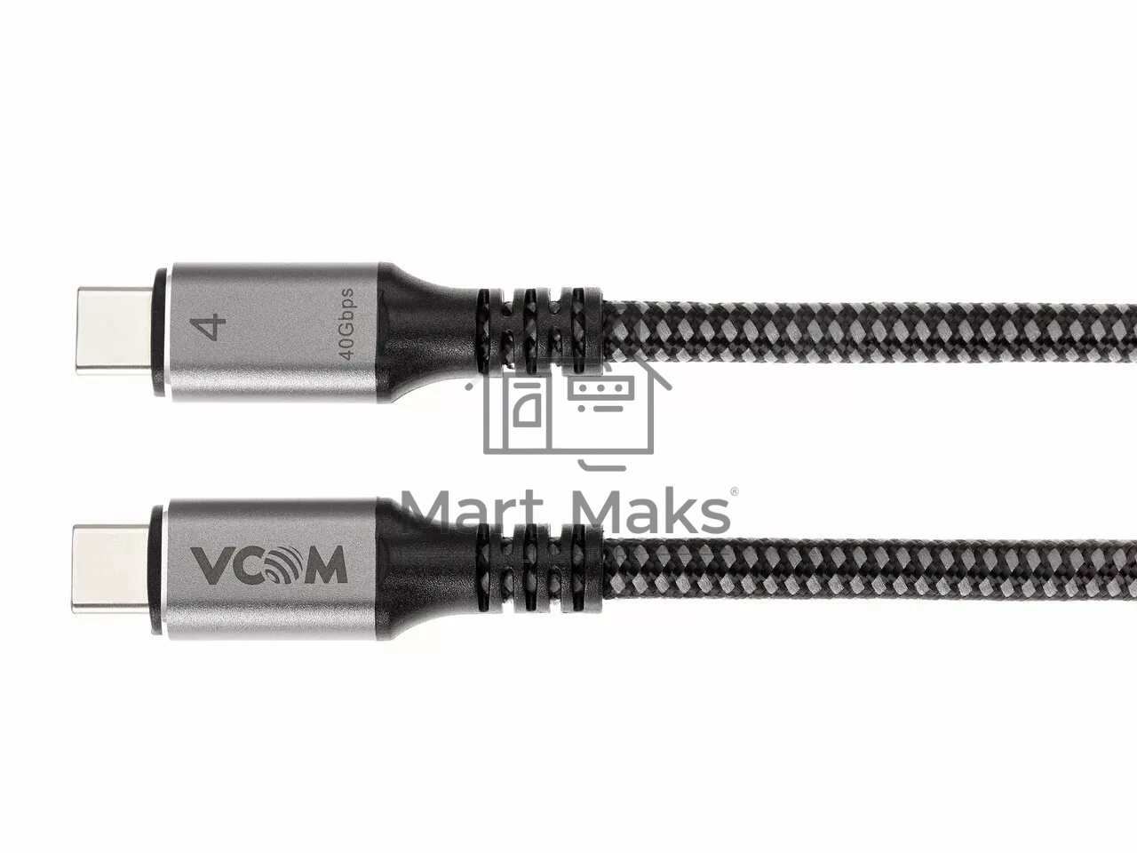 Кабель Thuderbolt4/ USB4 Type C, 5K@60Hz, 40GBps, PD 100W, 5A, VCOM, 1.2м <CU540M-1.2M>