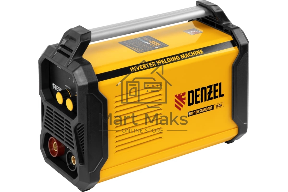 Аппарат инвертор. дуговой сварки DM-180 Standart, 180 А, ПВ 60% Denzel
