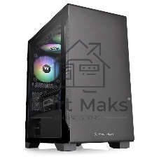 Компьютерный корпус S100 TG CA-1Q9-00S1WN-00 Black/Win/SPCC/Tempered Glass*1/120мм Standard Fan*1