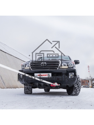 Трос динамический (стропа) Rexant 10т, 9м, белый, в чехле 80-0240