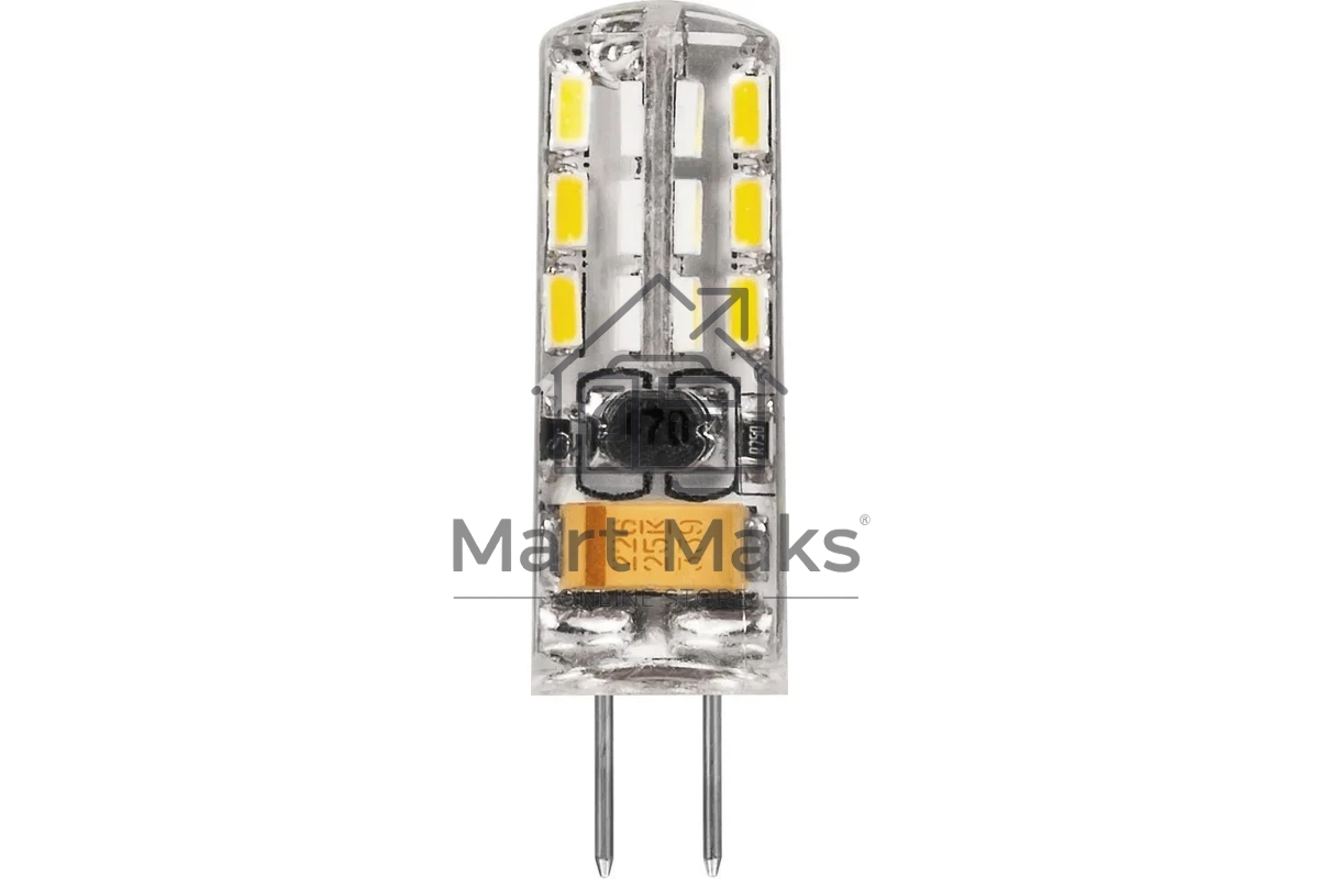 Лампа светодиодная FERON 25448 LED 2вт 12в G4 белый капсульная