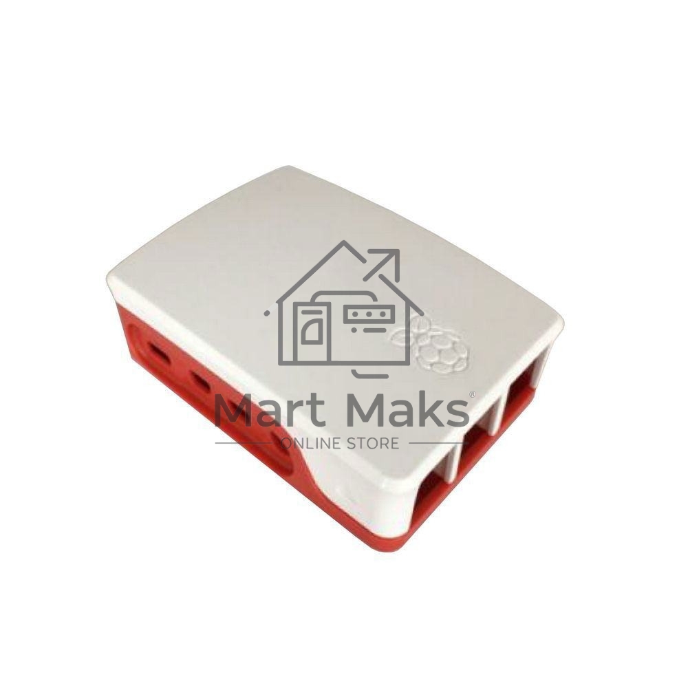 Корпус ACD RA597 Red+White ABS Case for Raspberry 4B