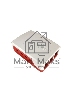 Корпус ACD RA597 Red+White ABS Case for Raspberry 4B Корпус ACD RA597 Red+White ABS Case for Raspberry 4B