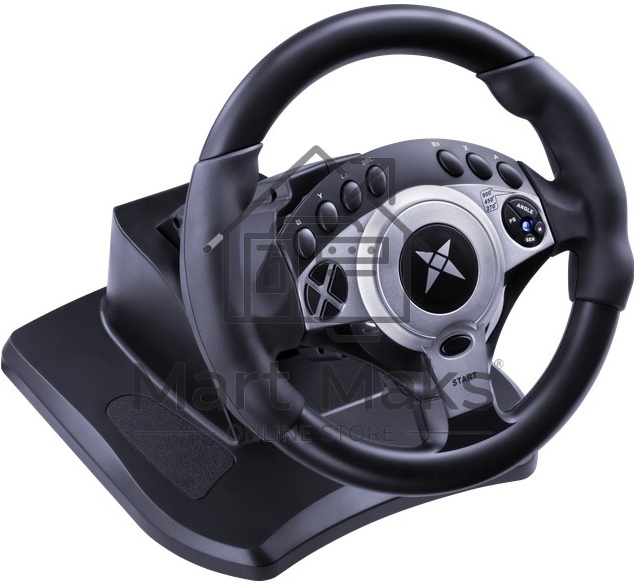 Игровой руль Defender Glazer черный