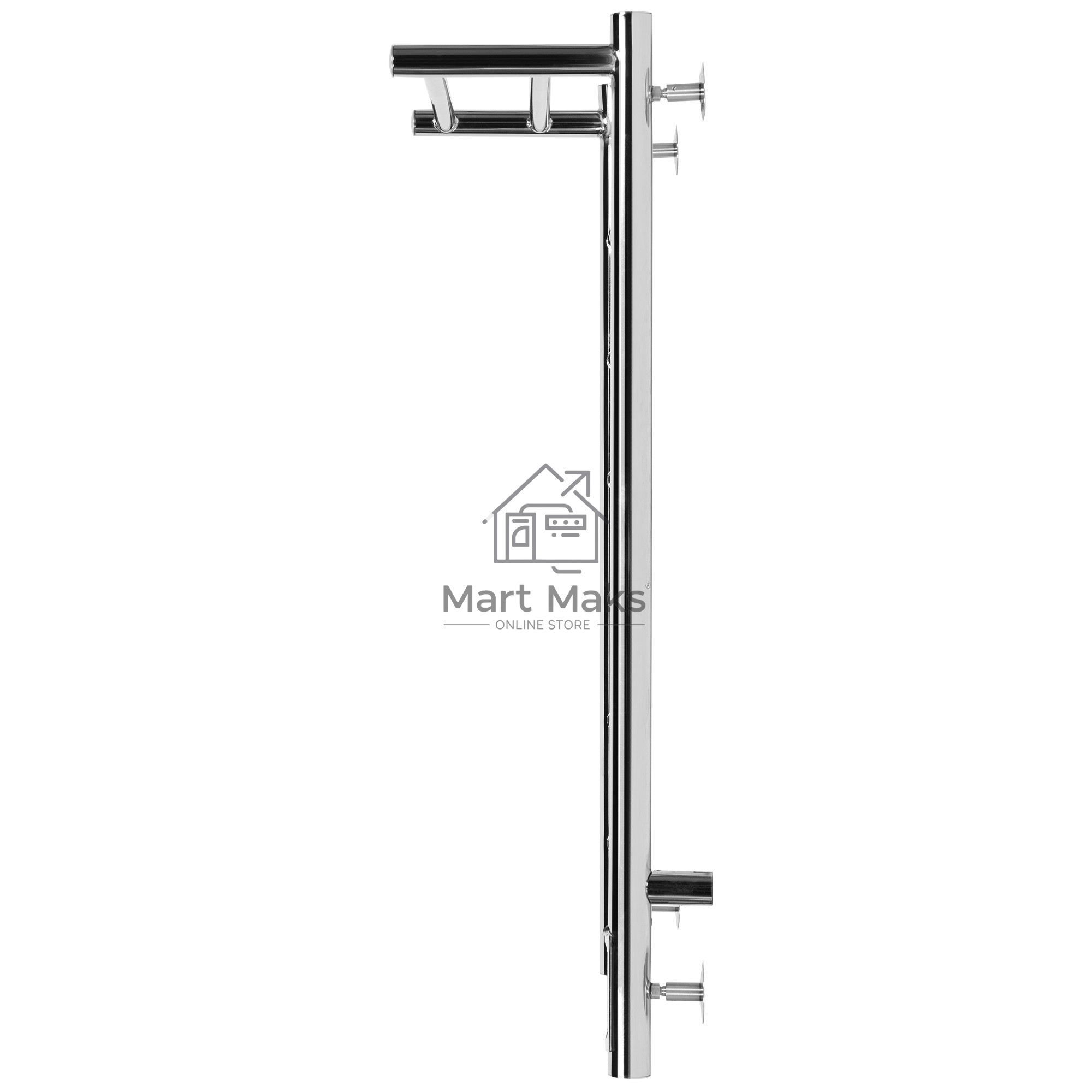 Полотенцесушитель Royal Thermo Aora П7 c полкой 500х800 электро (new встроен. диммер)