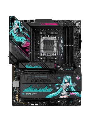 Материнская плата ASUS ROG STRIX X870E-H GAMING MIKU AM5 ATX 4xDDR5 2xPCIEx16 4xM.2 3xUSB-C HDMI 5GLAN Wi-Fi 7 