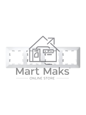 Рамка 4-м AtlasDesign Air бел./дым. бел. SE ATN220104