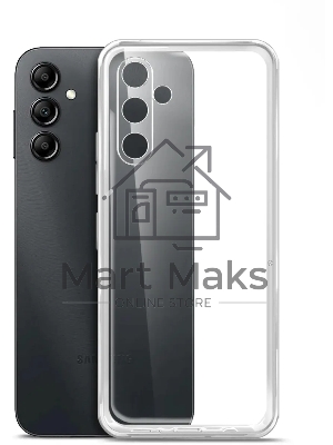 Чехол (клип-кейс) BoraSCO для Samsung Galaxy A24 (4G) 71446 прозрачный