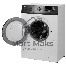 Стиральная машина Beko WHE5512BBW RUKZ BX B7SE4001000 7329810011 белый, загрузка фронтальная 5 кг, 1000 об/мин, класс A