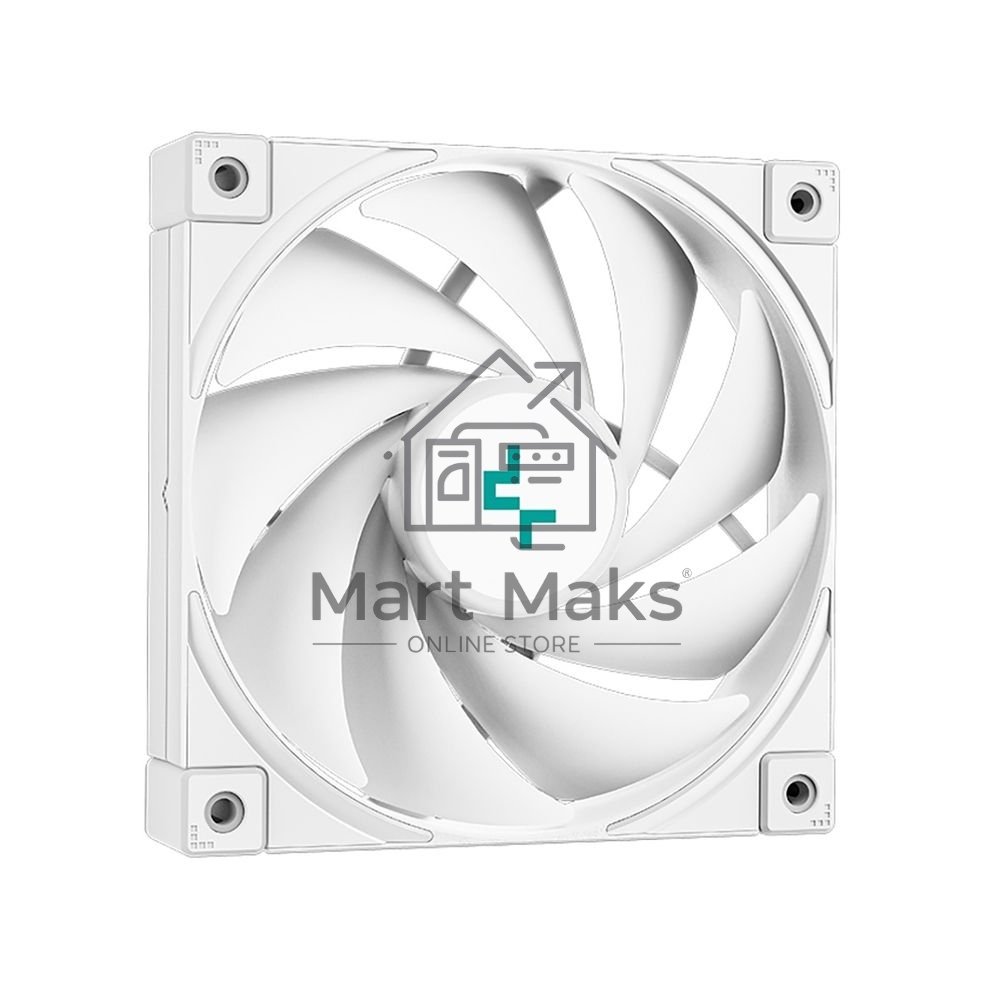 Кулер для процессора DeepCool AK400 DIGITAL белый 120мм алюминий 1850rpm 28db 4-pin 220Вт