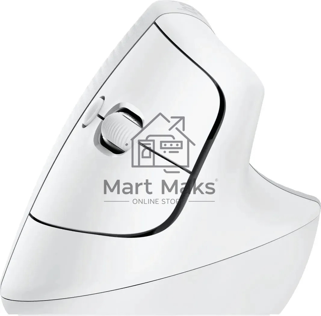 Мышь беспроводная Logitech Lift белый/серый, 4000 dpi, радиоканал, USB, кнопки - 6