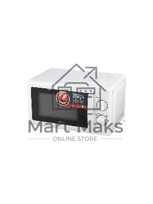 Микроволновая печь ENERGY EMW-20704 белый, 20 л, 700 Вт, переключатели - поворотный механизм