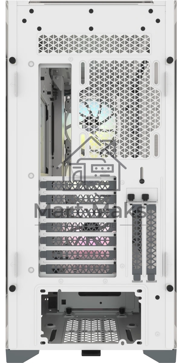 Компьютерный корпус Corsair iCUE 5000X RGB CC-9011213-WW Tempered Glass Mid-Tower Smart Case, White