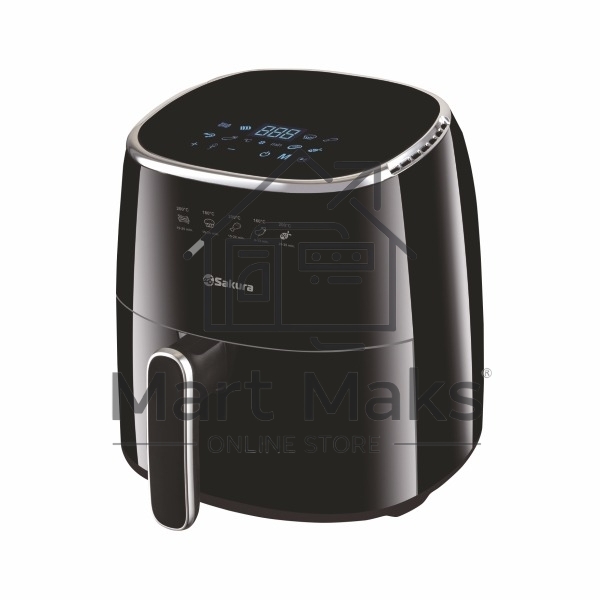 Аэрогриль Sakura SA-7684BK 5л сенс.управление таймер