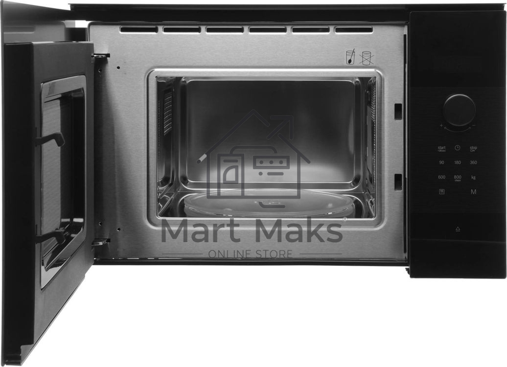 Встраиваемая микроволновая печь Bosch BFL524MB2 черный 20л. 800Вт