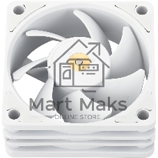 Вентилятор корпусной Thermalright TL-B6W белый, 60 мм, 3200 об/мин, 20.17 дБ, 4 pin PWM, без подсветки