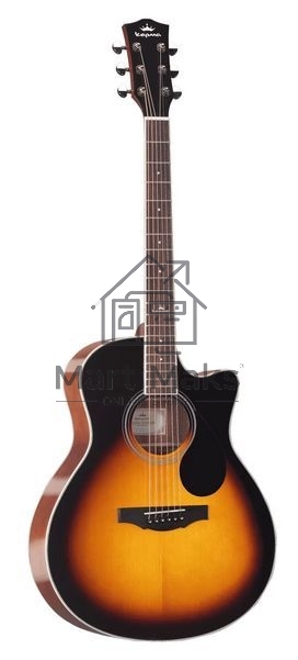 Трансакустическая гитара Kepma A1CEPRO-K10PRO-3TSM цвет санберст