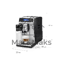 Кофемашина автоматическая DeLonghi ETAM29 660 SB серебристый/черный, исп. кофе - зерновой/молотый, 1.4 л, 1450 Вт, 15 Бар.