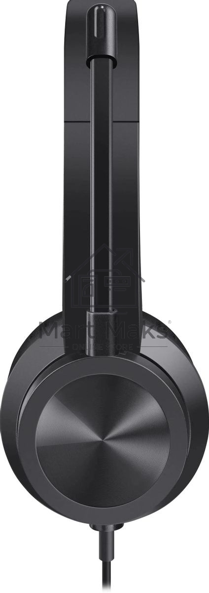 Гарнитура проводная Defender Tune 150 (черная, провод 1.8 м) (63151)