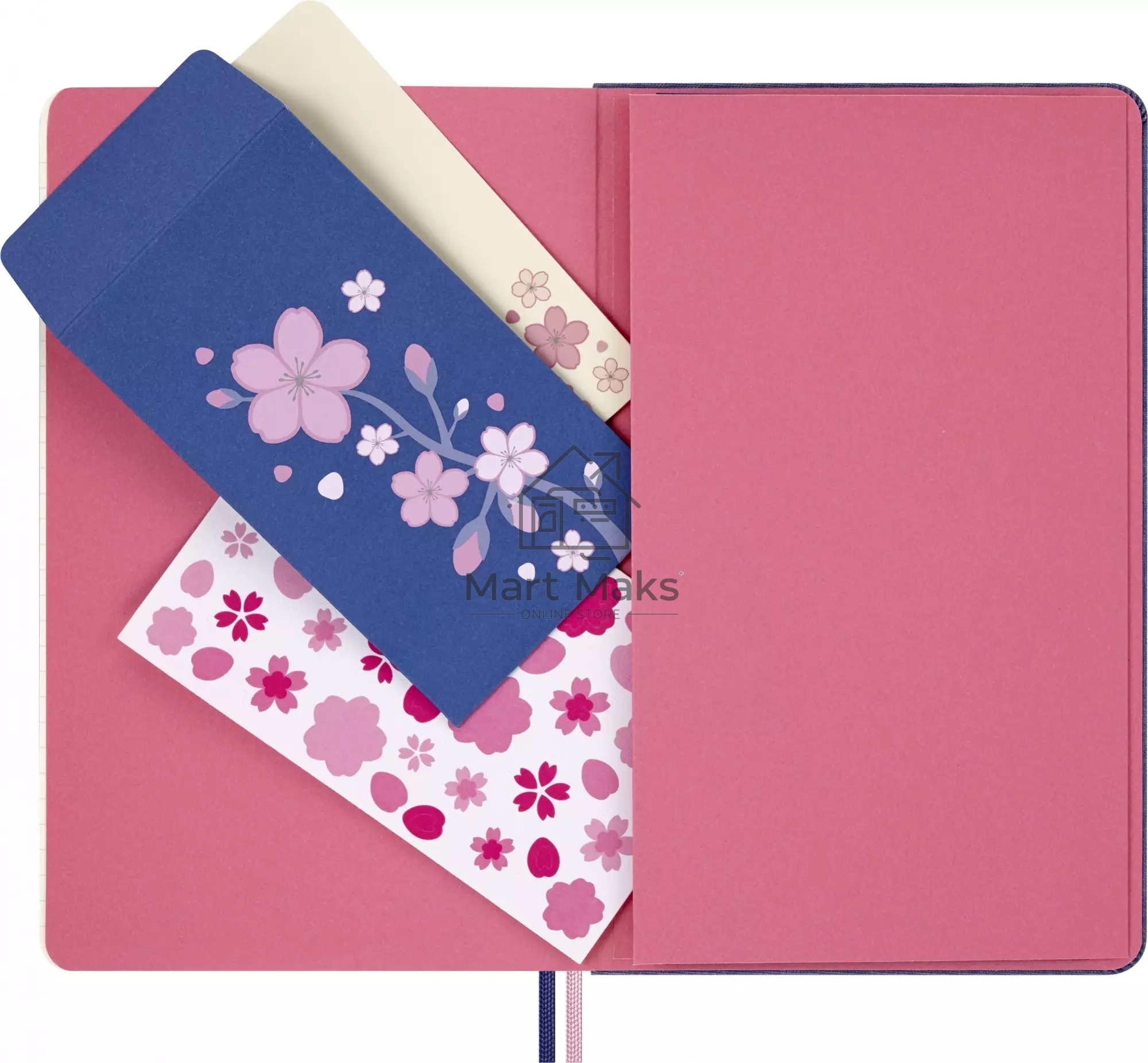 Набор Moleskine Limited Edition Sakura блокнот 2шт/карандаш 4 шт Large