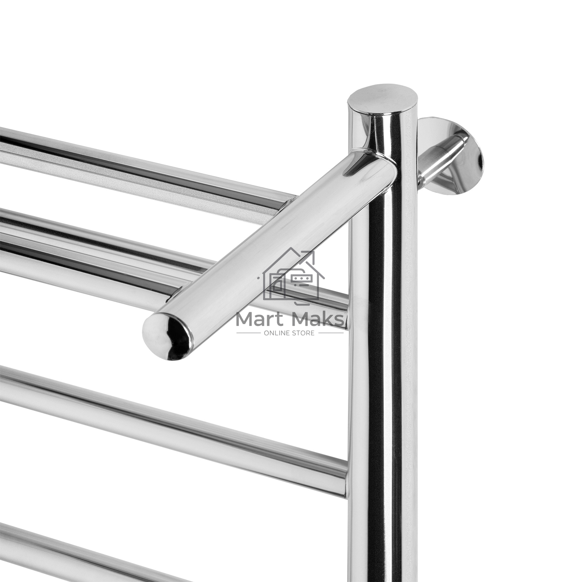 Полотенцесушитель Royal Thermo Aora П7 c полкой 500х800 электро (new встроен. диммер)